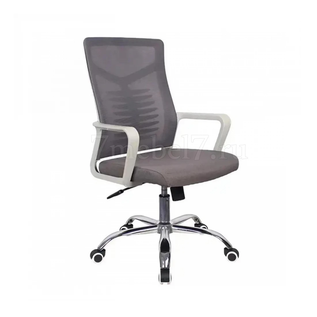 Кресло SitUp DELTA (Дельта) grey Chrome (сетка Grey/Grey ) 7mebel7.ru Кресло SitUp DELTA (Дельта) grey Chrome (сетка Grey/Grey )