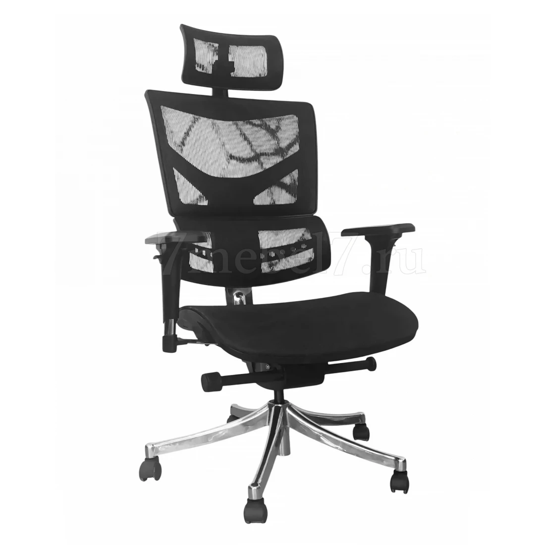 Кресло SitUp VIKING (Викинг) Chrome (Black/Black) 7mebel7.ru Кресло SitUp VIKING (Викинг) Chrome (Black/Black)